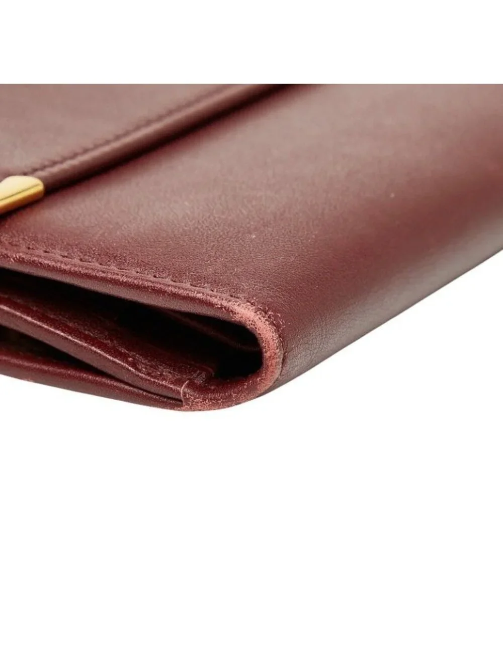 Cartier Must Line Wine Red Leather
